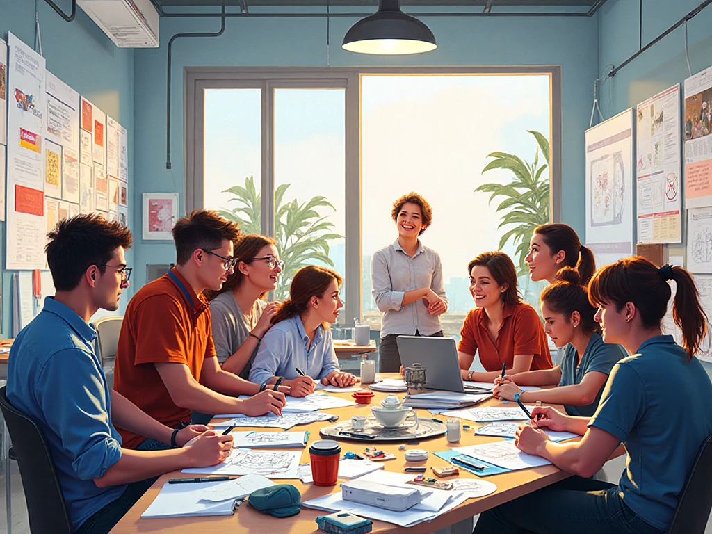 Sloxaronvord creative team at work